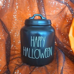 Rae Dunn Happy Halloween Canister